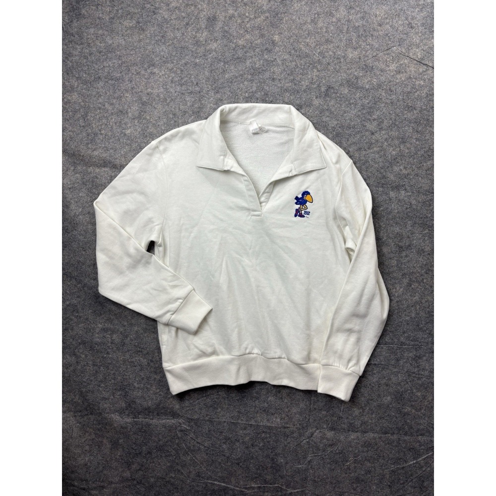 Alternative Earthleisure Pullover Mens M VTG  Jayhawks Graphic Sweatshirts